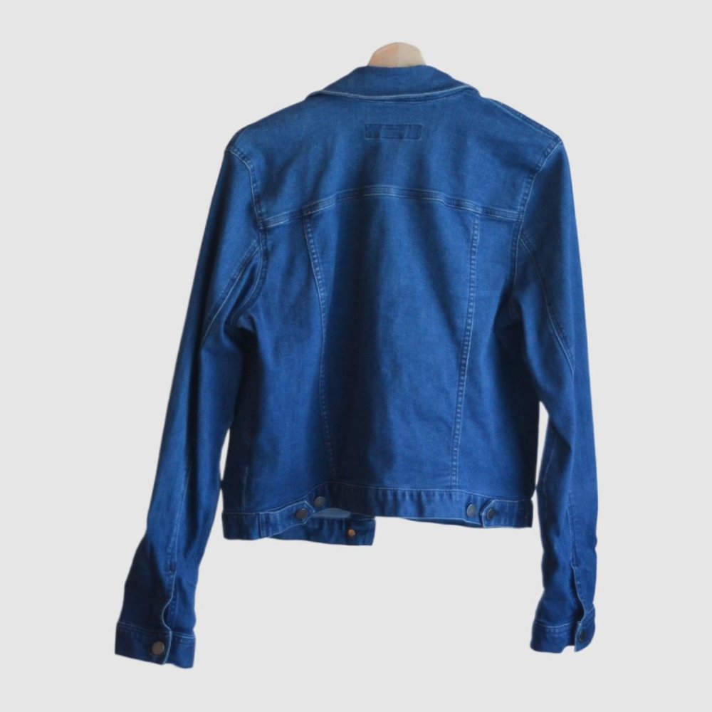 Calvin Klein Denim Jacket – Classic Blue, Size S - Picture 3 of 4